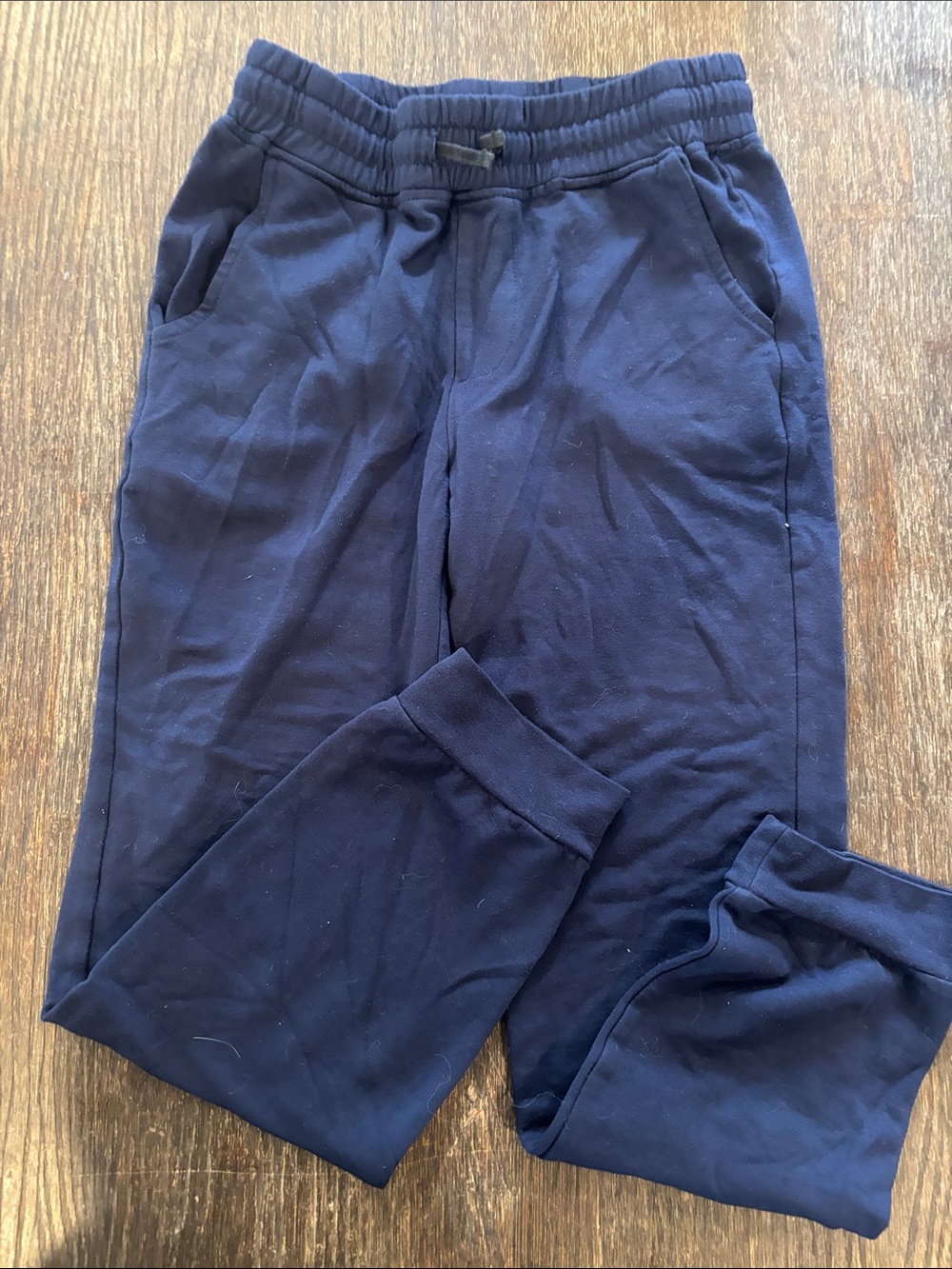 Rumi & Ryder Navy Elastic Waist Jogger Pants